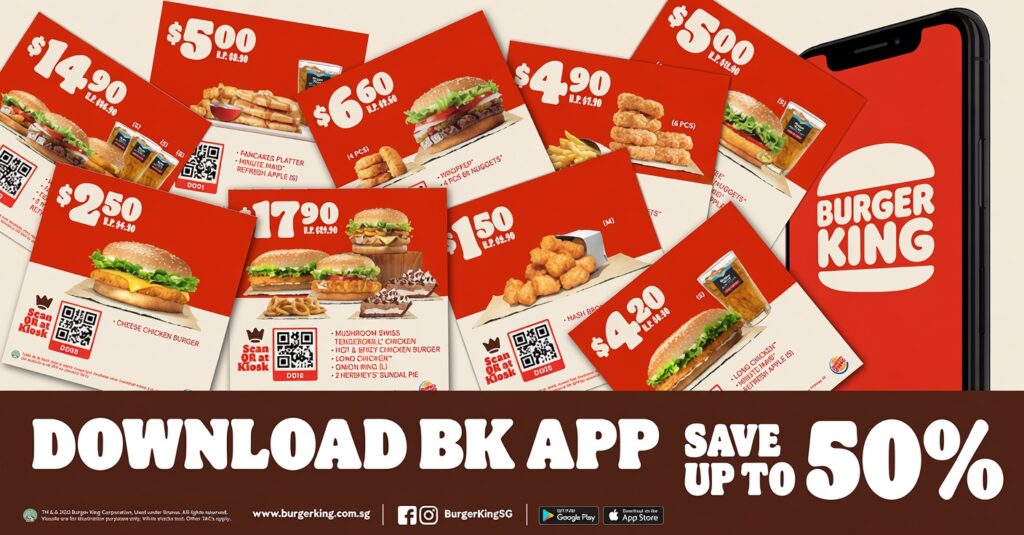 How to Redeem a BK Coupons Singapore